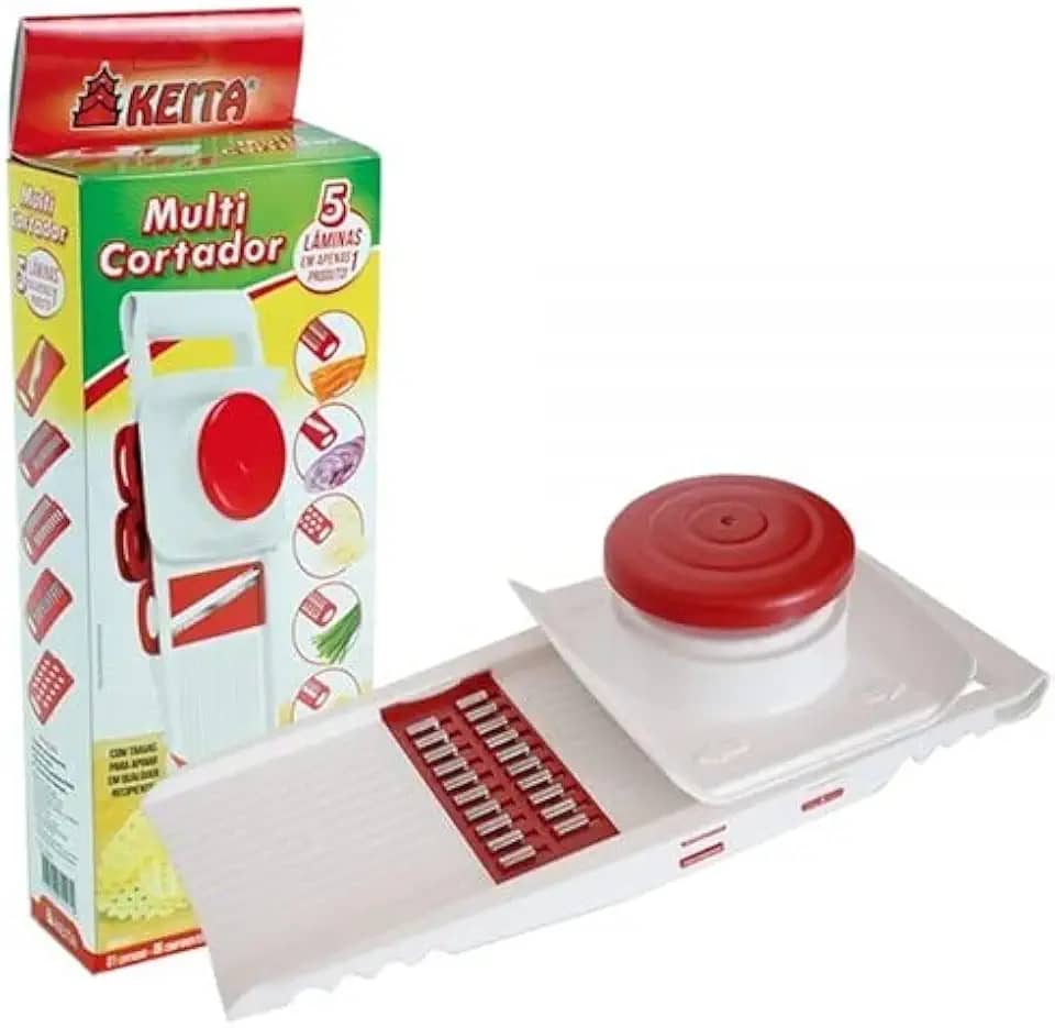 Cortador Mandolin Keita 5 em 1