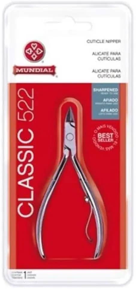 Alicate De Cuticula Profissional 522 Classic Afiado Mundial