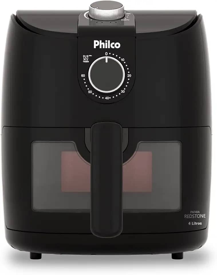 Air Fryer Philco 4L Revestimento Redstone 1500W PAF40A 127V