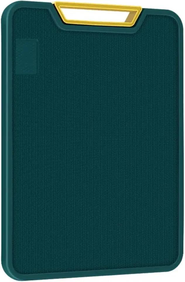 Tábua de Corte Premium Antibacteriana – Polietileno Resistente, Não Mancha e Não Deforma | Ideal para Carnes, Legumes e Cozinha Profissional | Alça Ergonômica, Super Higiênica e Fácil de Limpar