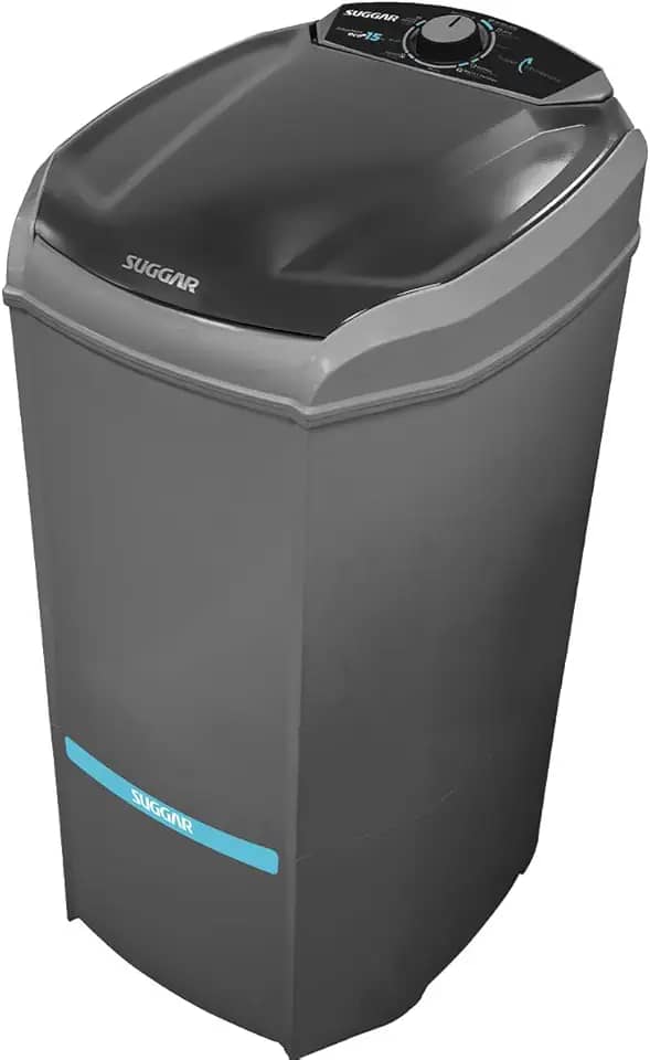 SUGGAR LAVADORA DE ROUPAS LAVAMAX ECO 15KG 220V PRATA LE1522PR