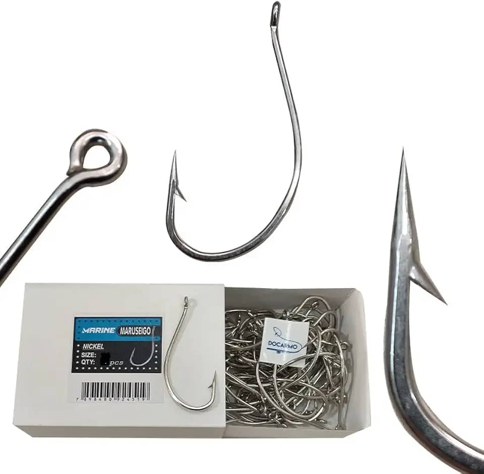 Anzol Maruseigo N°14 Marine Sports Caixa c/ 100 Uni Pequenos