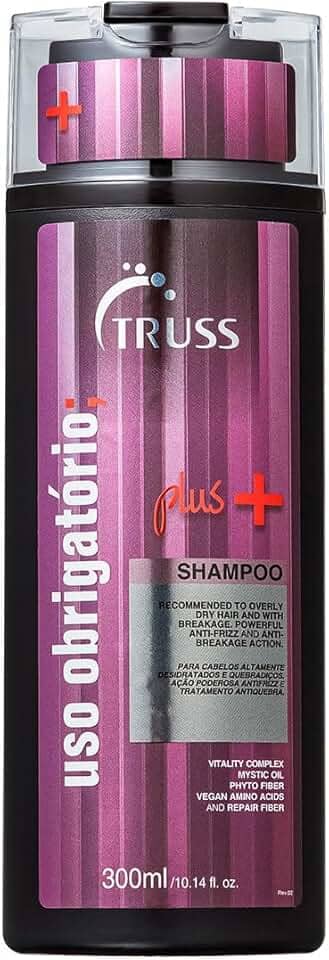 Truss Shampoo Uso Obrigatório Plus | Reparação e Fortalecimento para Cabelos Fragilizados | 300ml